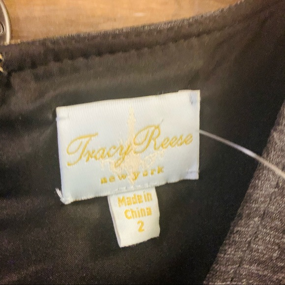 TRACY REESE Tailored Animal Print Sheath Dress - Picture 5 of 6